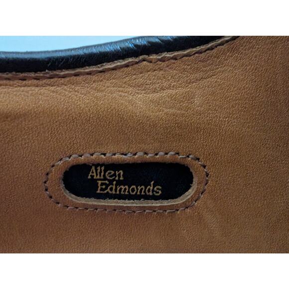 Men's Allen Edmonds Byron Cap Toe Oxford Dress Shoes Brown US Size 7.5 D - Picture 9 of 9